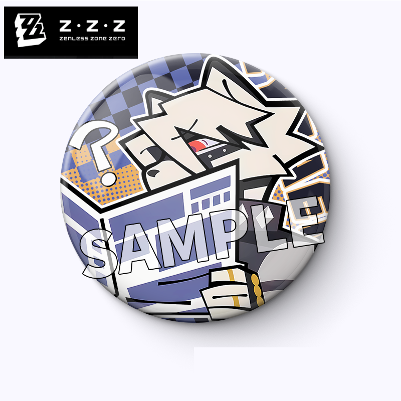 【GOODS】ZZZ 58mm 缶バッジ Q2230