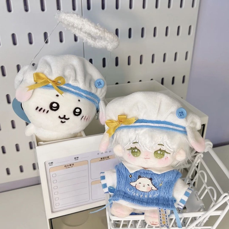 【GOODS】着せ替え 10cm ひつじ ぬいぐるみ服 ３点セット Q2522