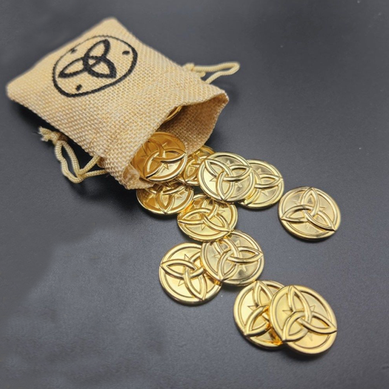 【GOODS】原神  cos 金属 モラ Q2563