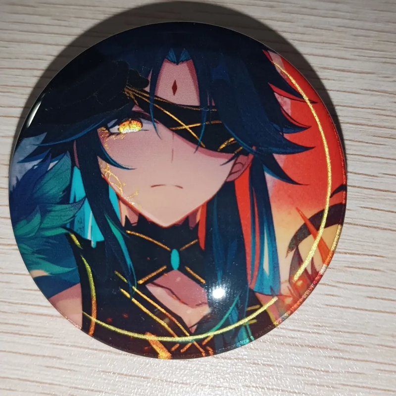 【GOODS】原神 魈 問神 58mm 缶バッジ Q2519