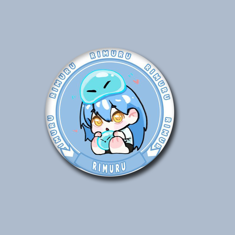 【GOODS】転スラ リムル 58mm 缶バッジ Q2255