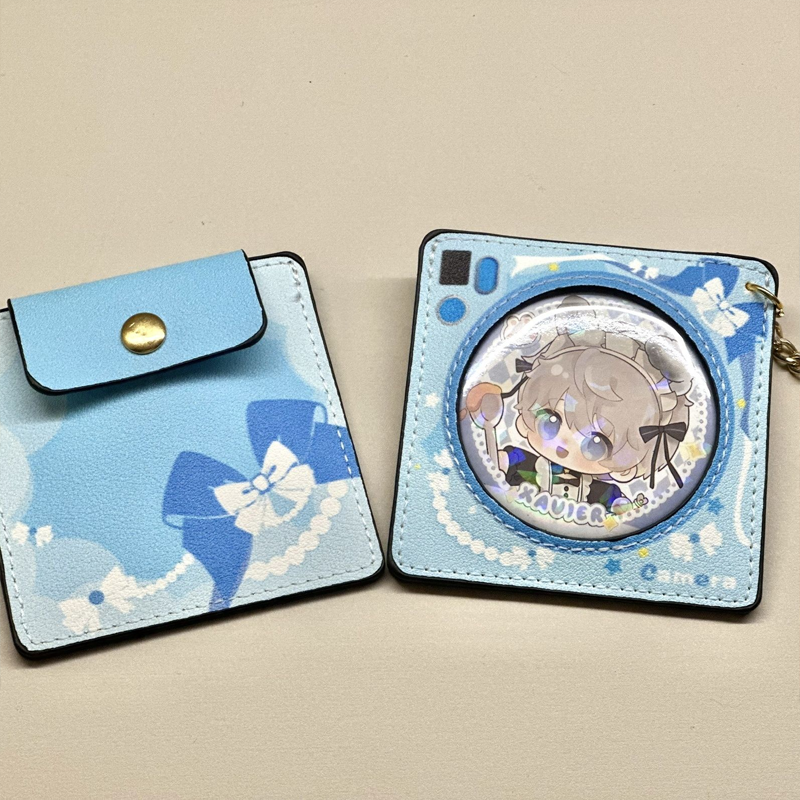 【GOODS】PU カメラ 58MM 缶バッジ ホルダー Q2517