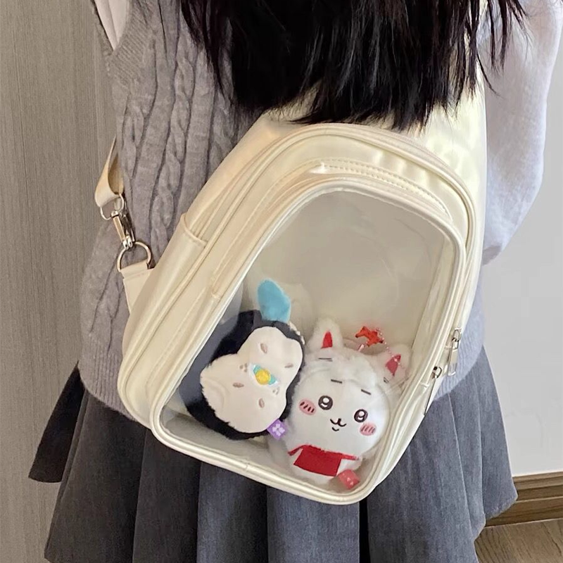 【GOODS】痛バッグ 20cmぬい収納可能 ショルダーバッグ 2way Q2460