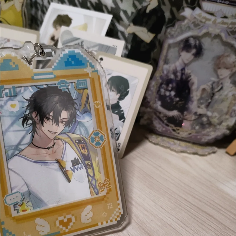 【GOODS】アクリル 猫耳  B2サイズ カードケース カバー Q2493