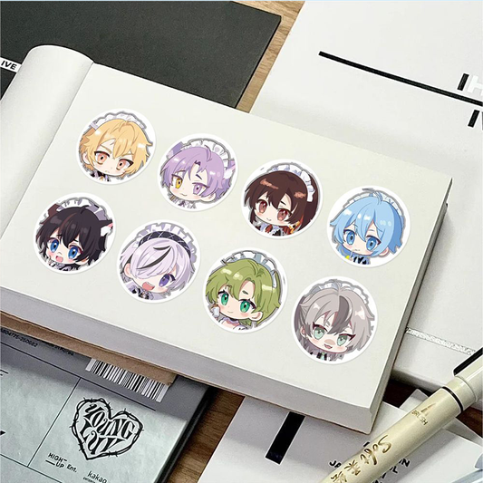 【GOODS】NU: カー二バル ステッカー 粘着 シール Q2258