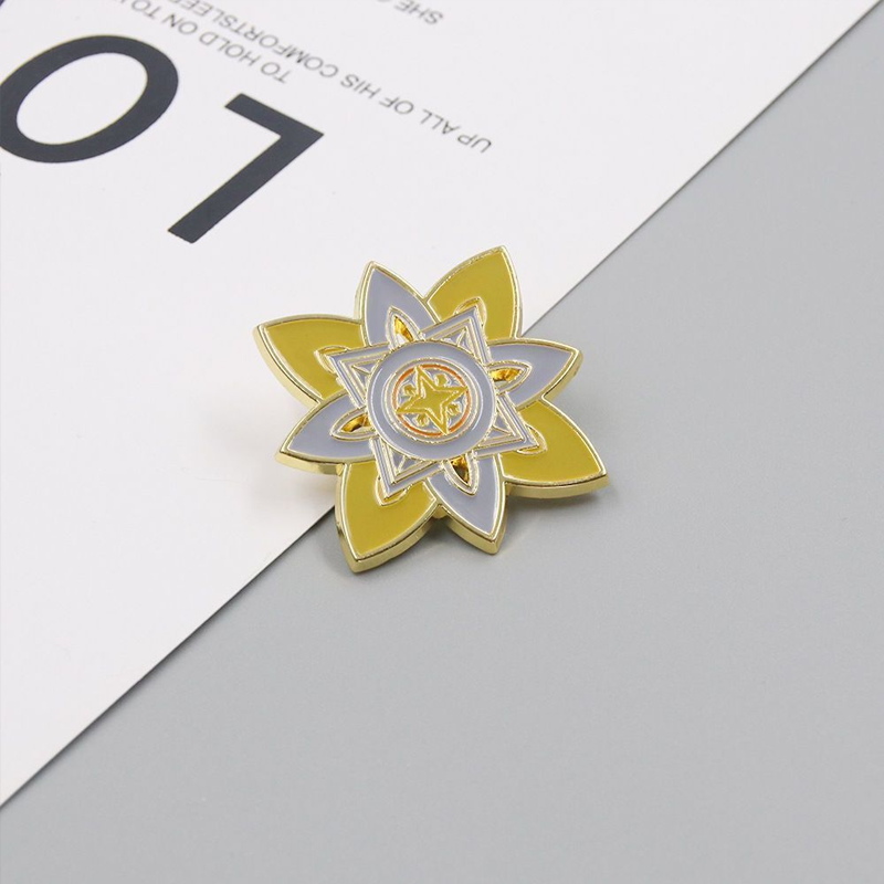 【GOODS】原神 アルベド 陽華 プローチ Q2554