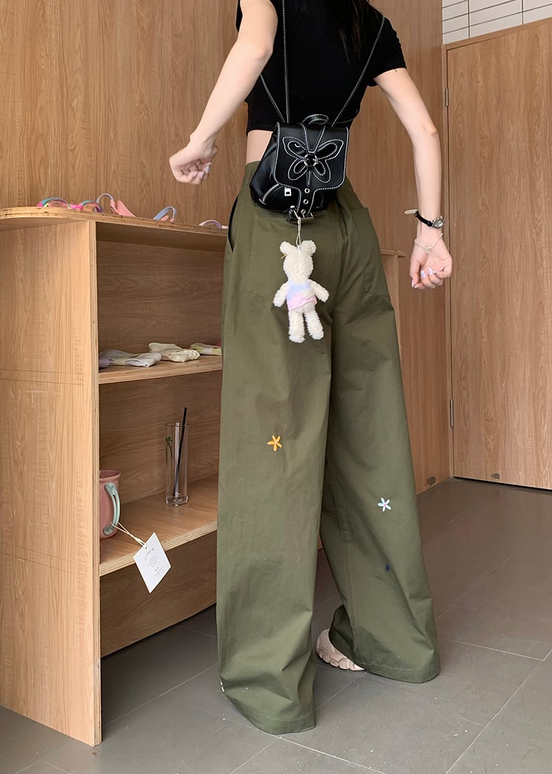 【bottoms】ジーンズガウチョパンツG20403