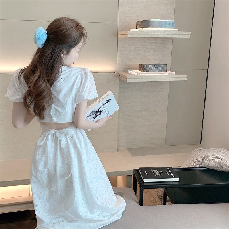 【dress】魅力的 気質満点清新スウィートシンプル淑女ワンピースF0016