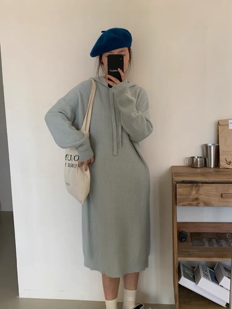 【dress】フード付きワンピース　M19128