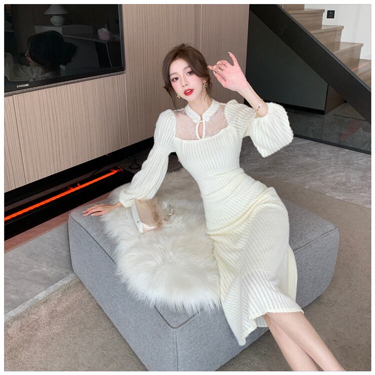 【dress】ドッキングワンピース　M18496