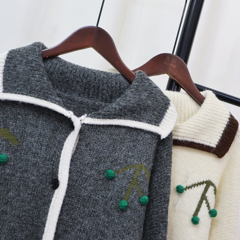 【outer】ニットカーデ　M25411