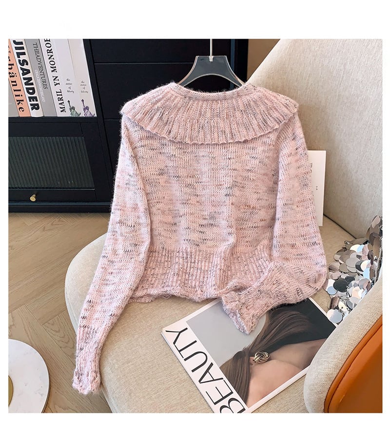 【tops】パールニットセーター　M27186