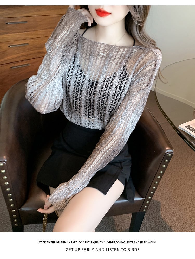 【tops】2WAYクロスカットワークトップス　M25583