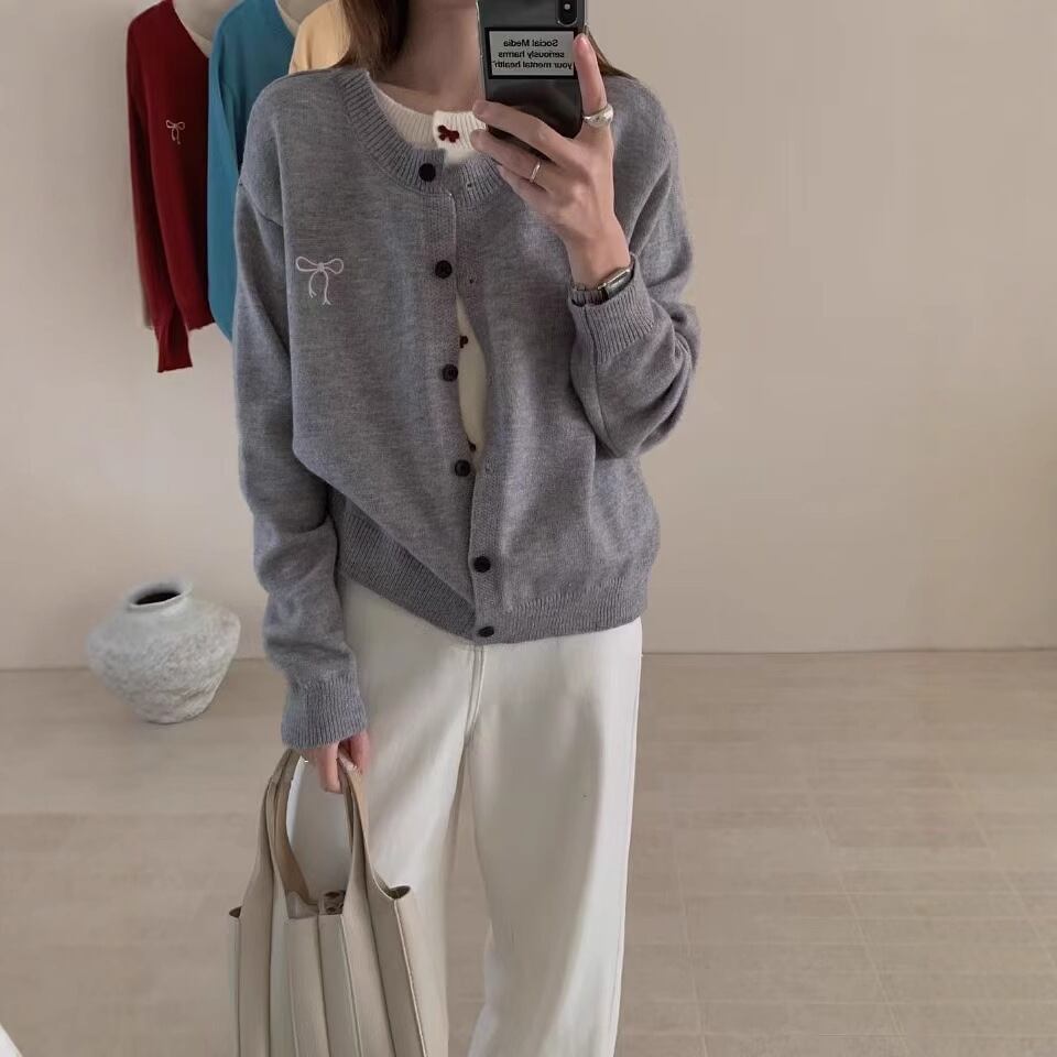 【outer】ニットカーデ　M29077
