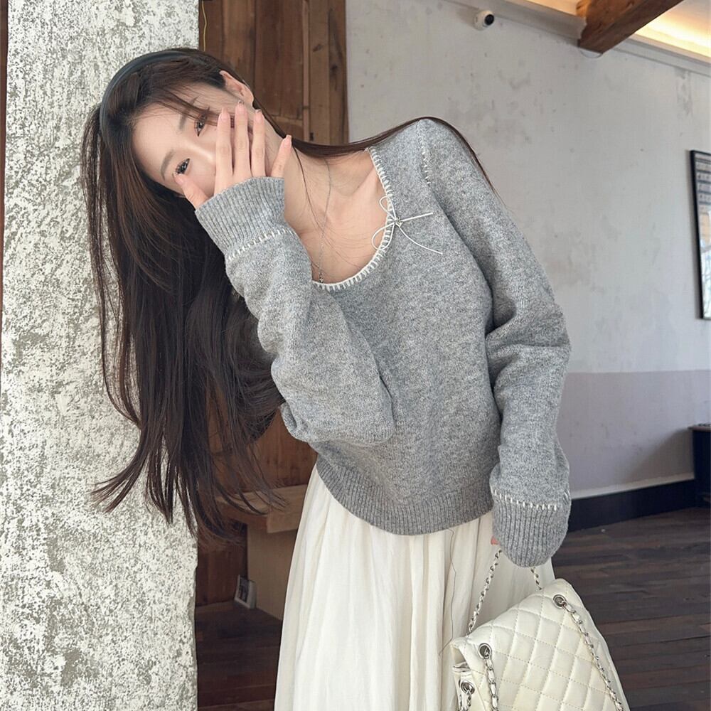 【tops】ニットセーター　M29001