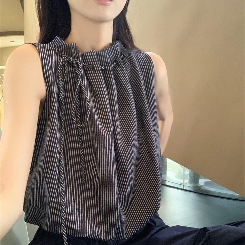 【tops】ノースリーブトップス　M24352