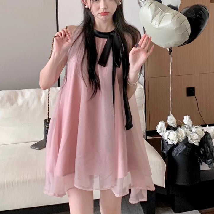 【dress】ノースリーブワンピース　M24531