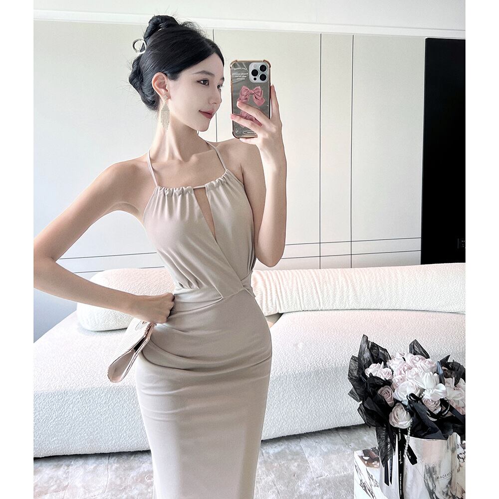 【dress】バックで綺麗ワンピース G20087