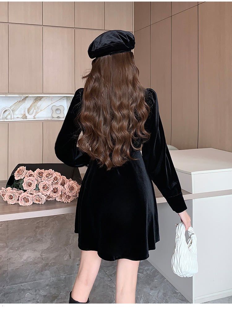 【dress】デートワンピース　M25732