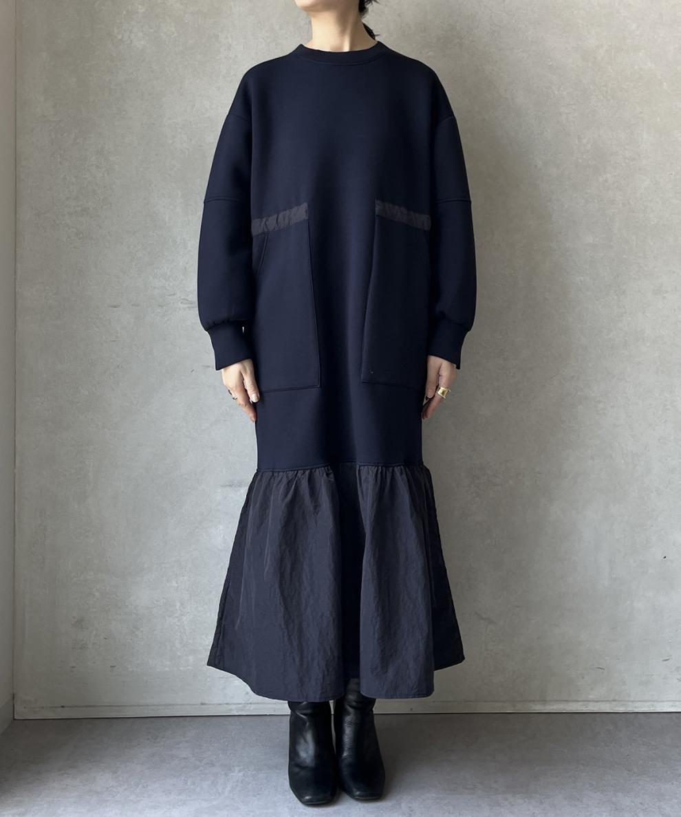 【dress】フレアドッキングカジュアルワンピース　N2899