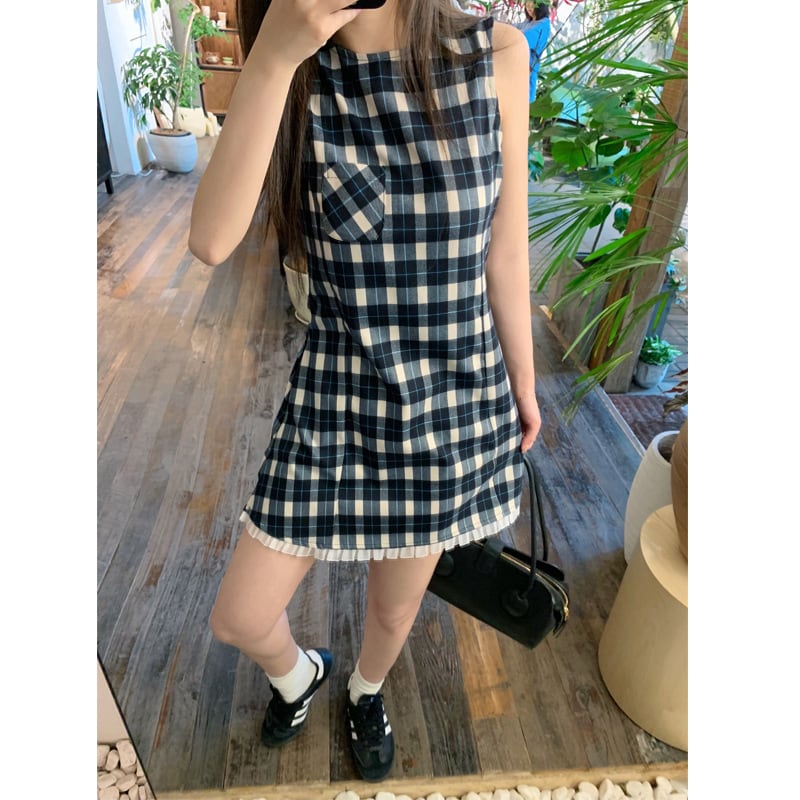 【dress】ノースリーブワンピース　M25153