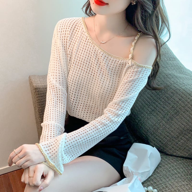 【tops】紫外線対策トップス　M25266