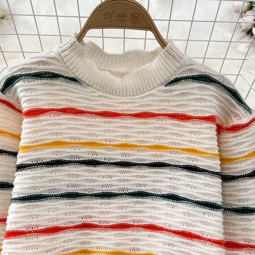 【set】ニットセーター×スカートセット　M18458