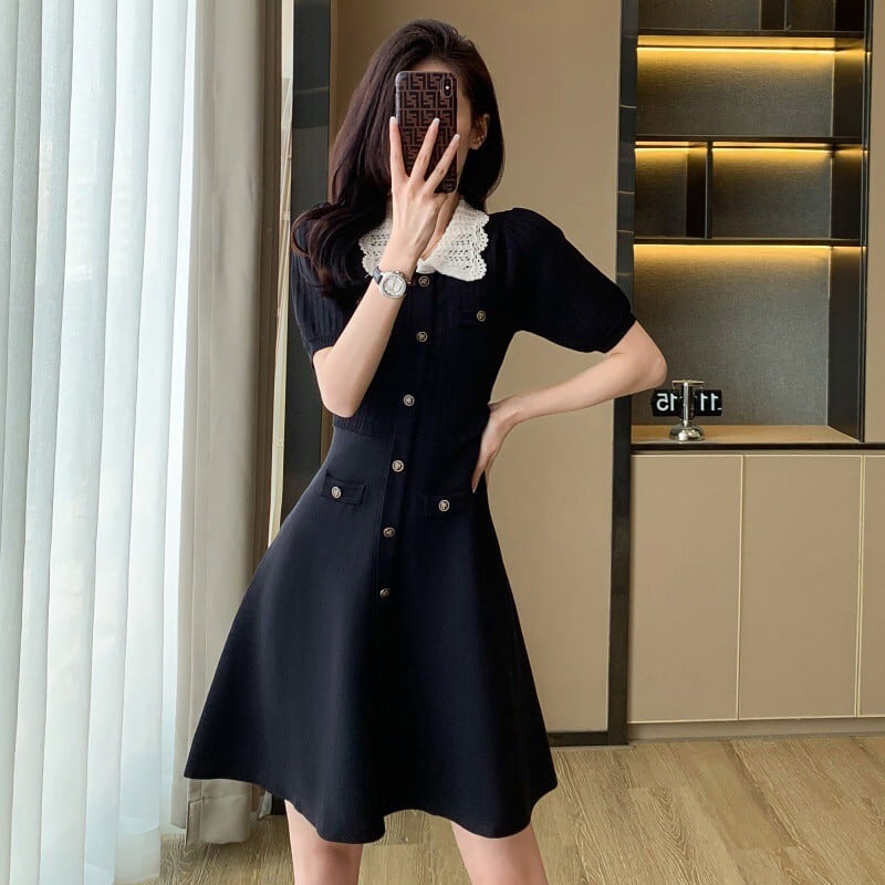 【dress】ニットワンピース　M25074