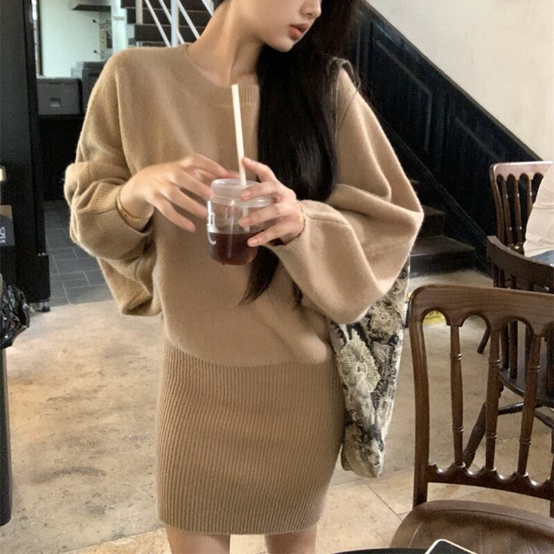 【dress】ニットワンピース　M28894