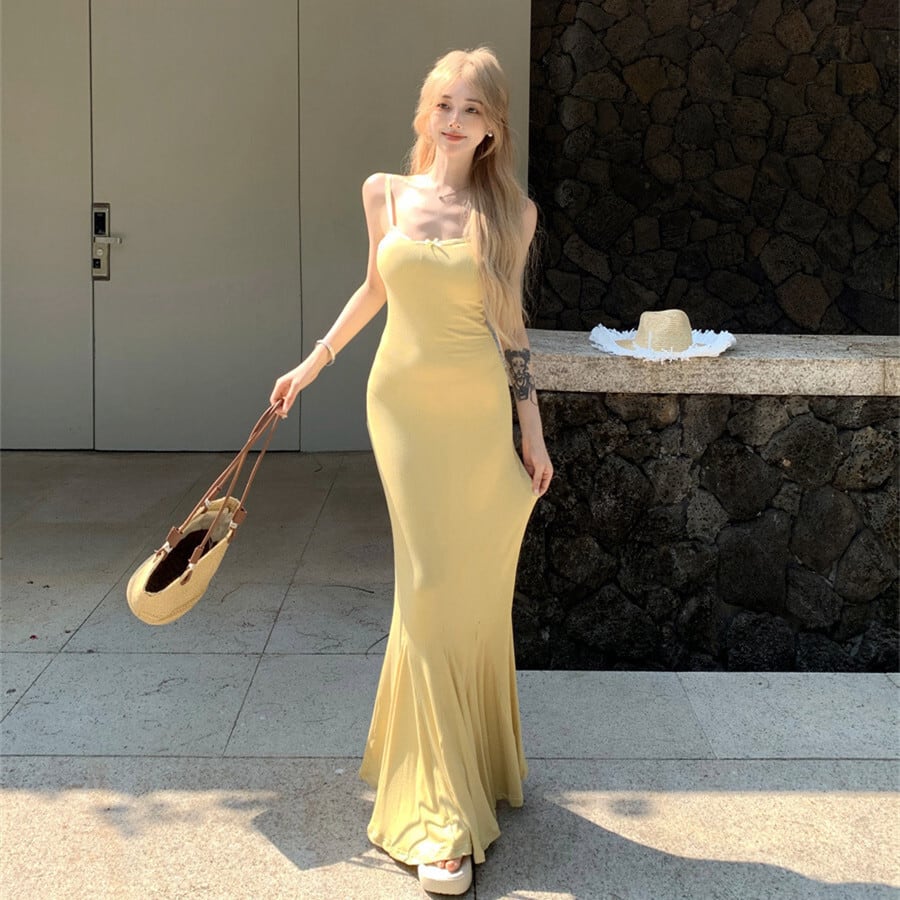 【dress】マーメイドキャミワンピース　M24765