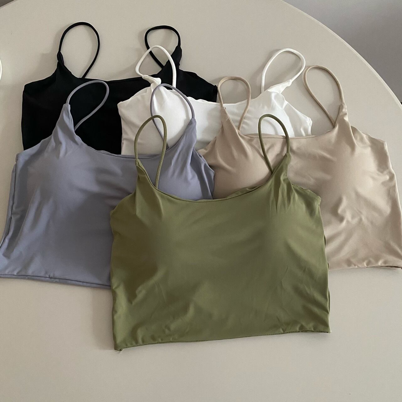 【tops】カップ付きキャミソール　M29791