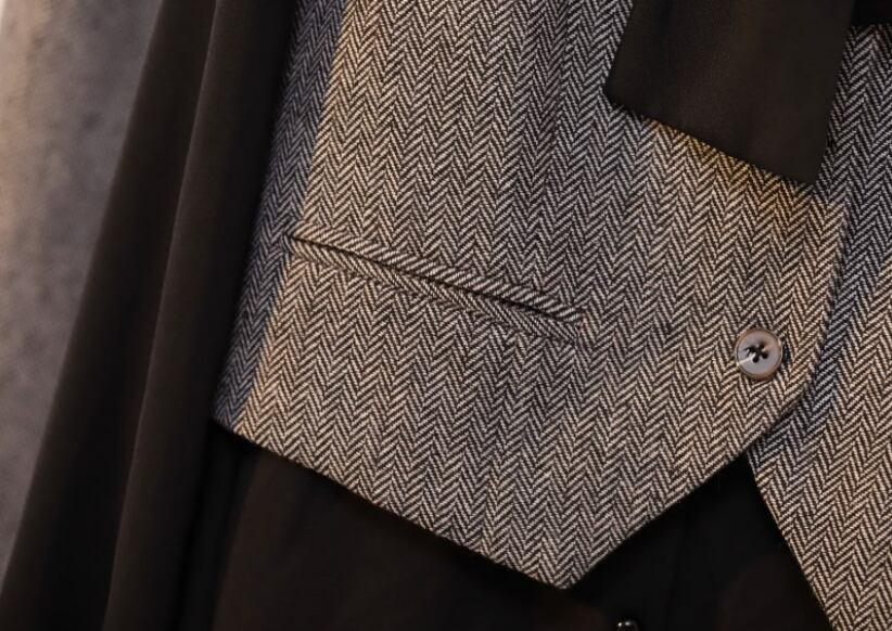 【set】ファッション!気質満点スーツベスト+シャツ+パンツオシャレ3点セット G2525