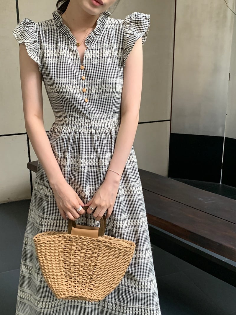 【dress】フリルワンピース　M24461