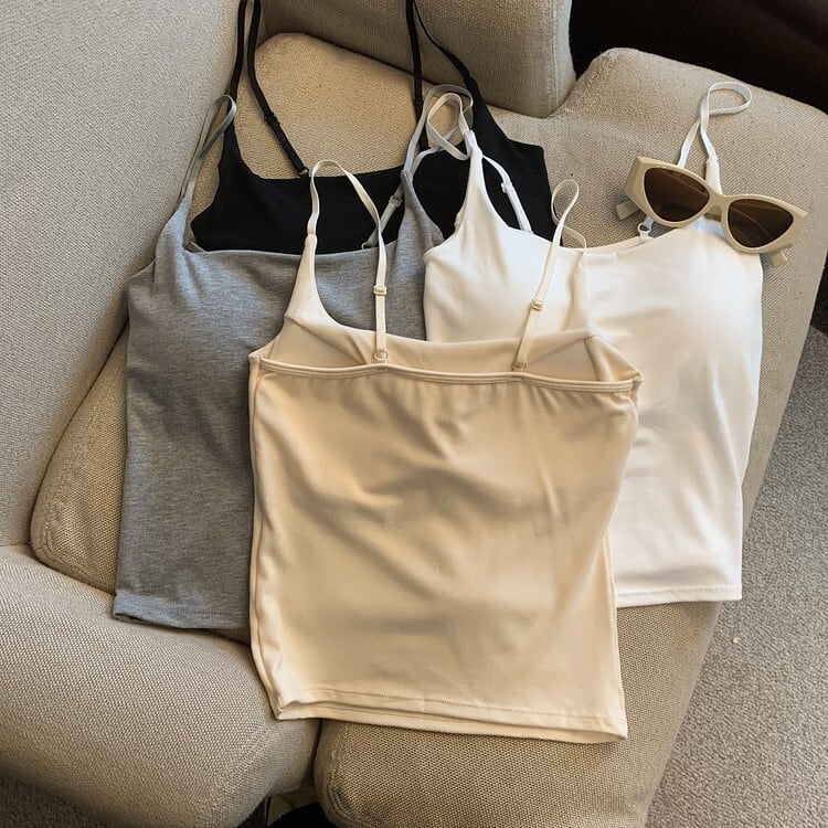 【tops】カップ付きキャミソール　M29523