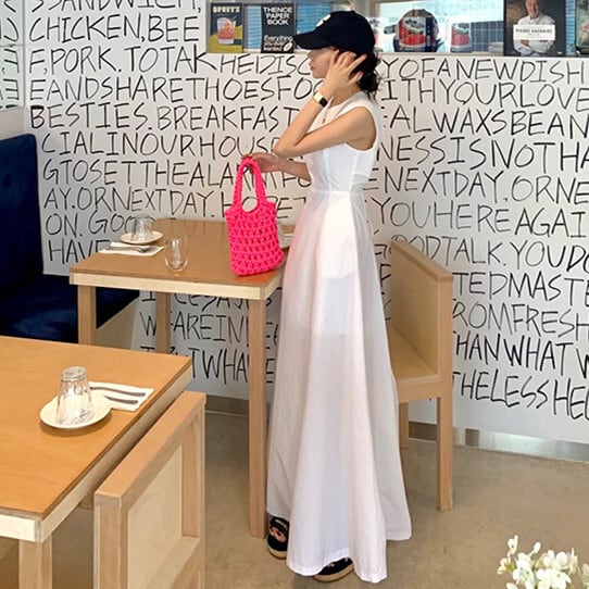 【dress】ノースリーブワンピース　M24737