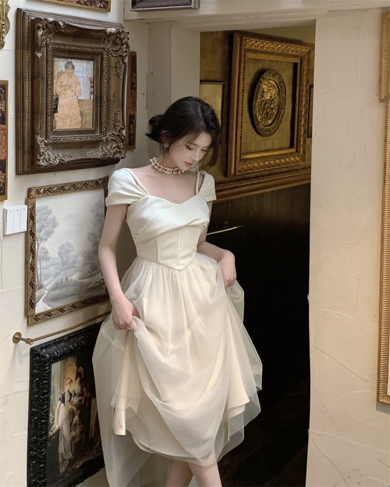 【dress】デートワンピース　M24329