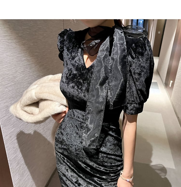 【dress】マーメイドワンピース　M24813