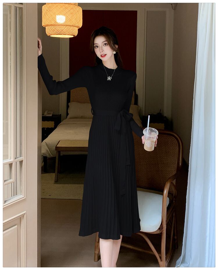 【dress】ニットワンピース　M25478