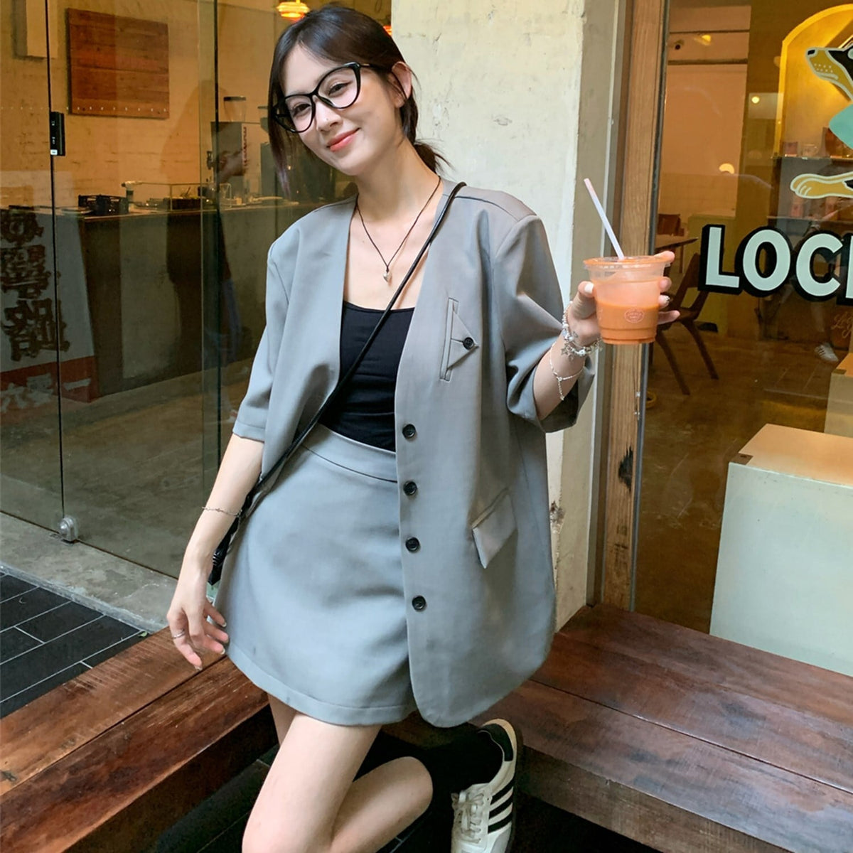 【set】ジャケット×スカートセット    N2671