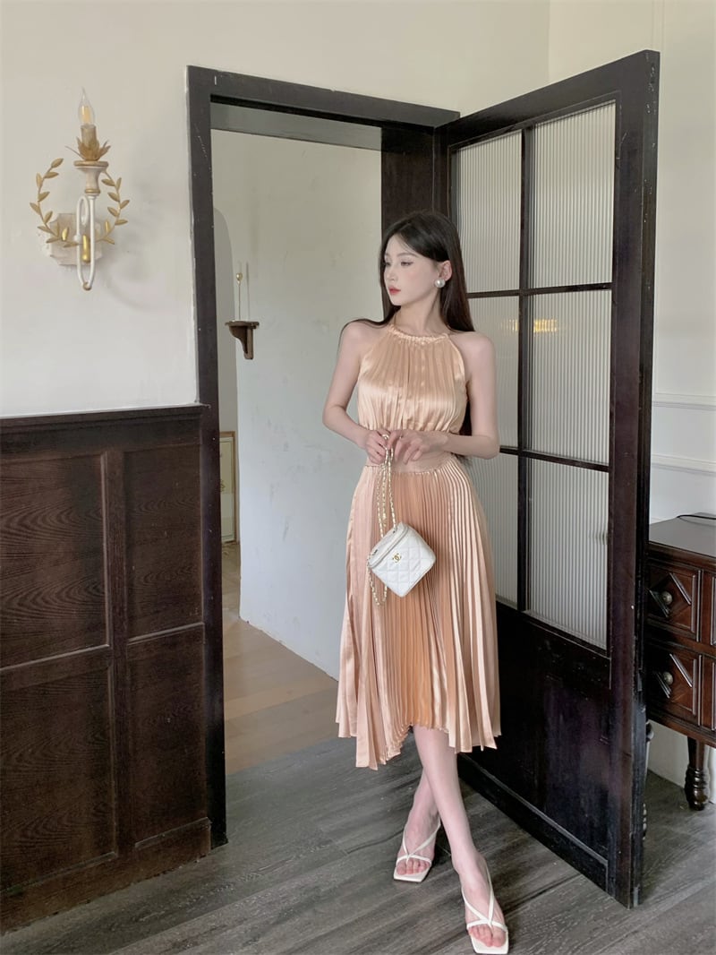 【dress】ノースリーブワンピース　M24368
