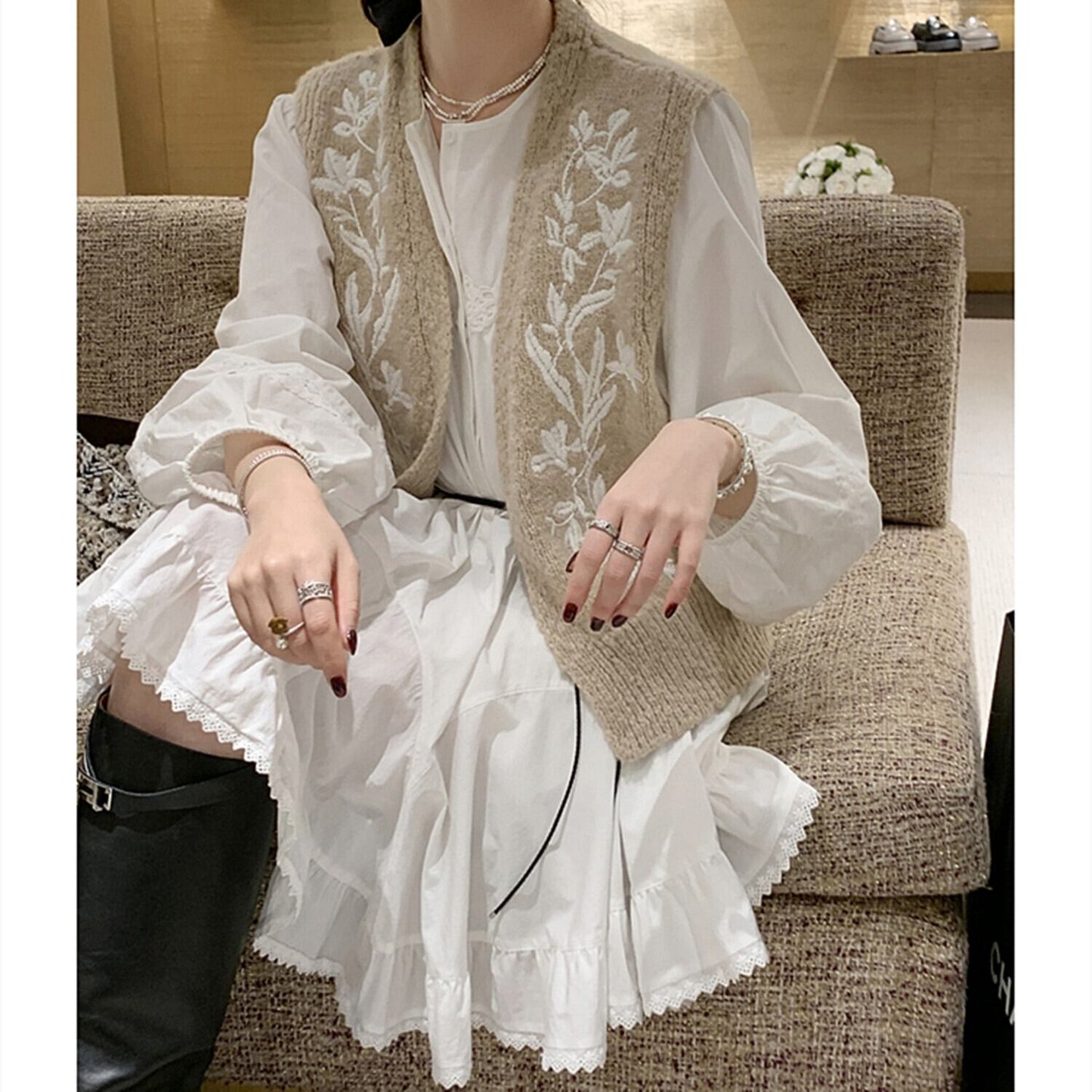 【dress】レースワンピース　N2959