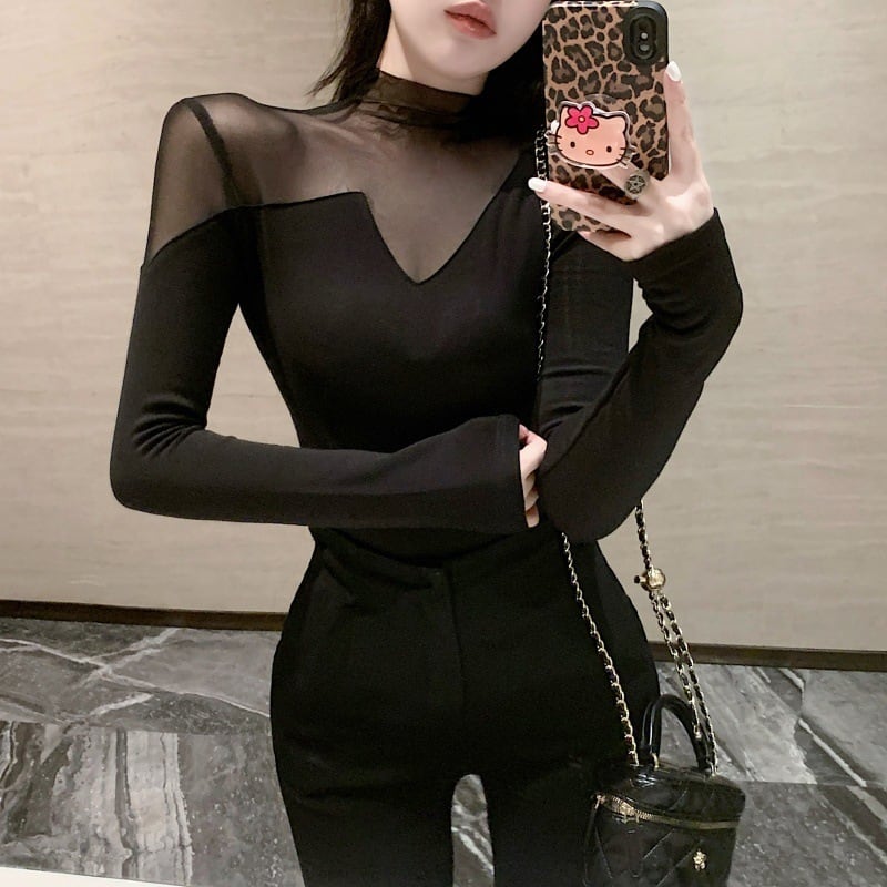【tops】チュールドッキングトップス　M27998