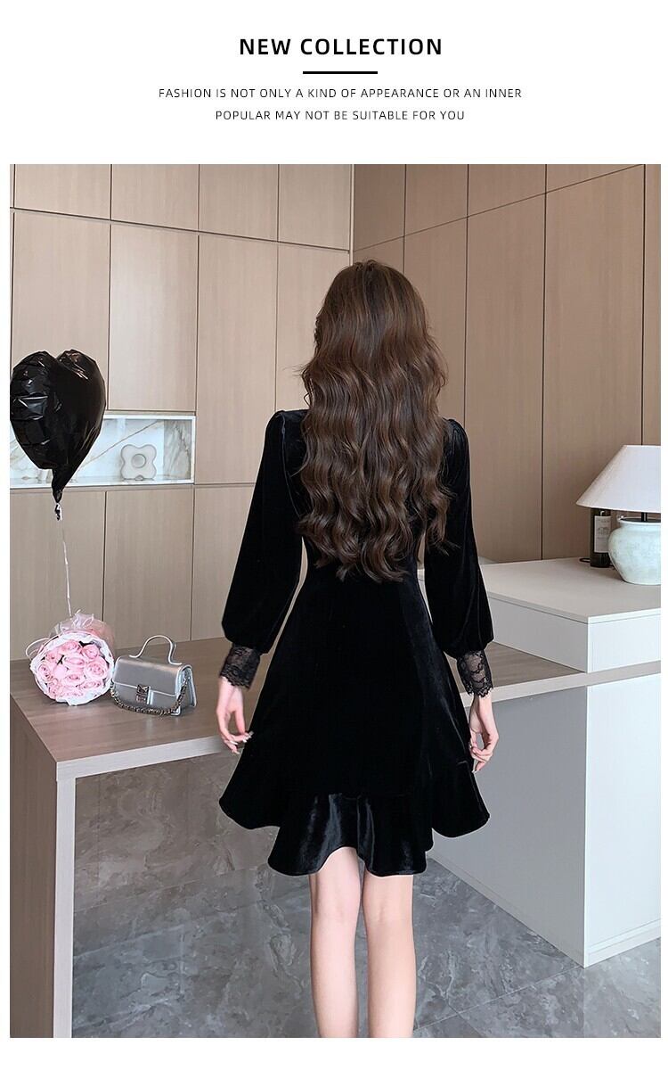 【dress】デートワンピース　M18900