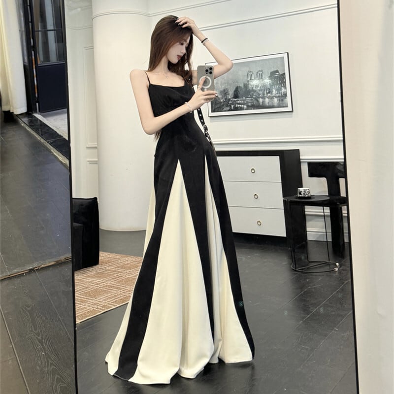 【dress】配色キャミワンピース　M29812