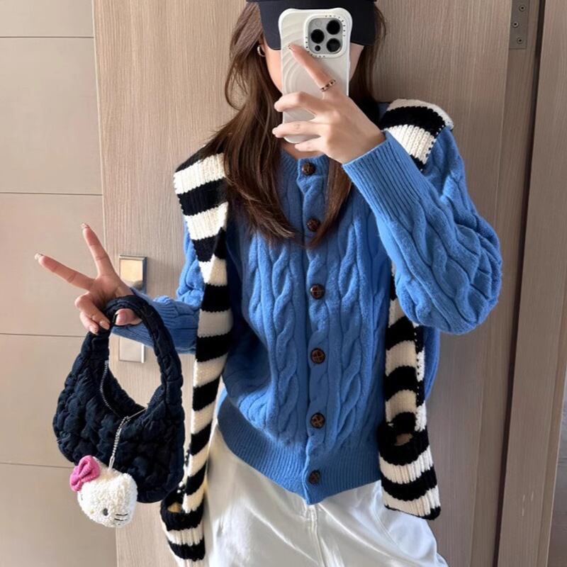 【outer】ニットカーデ　M27710