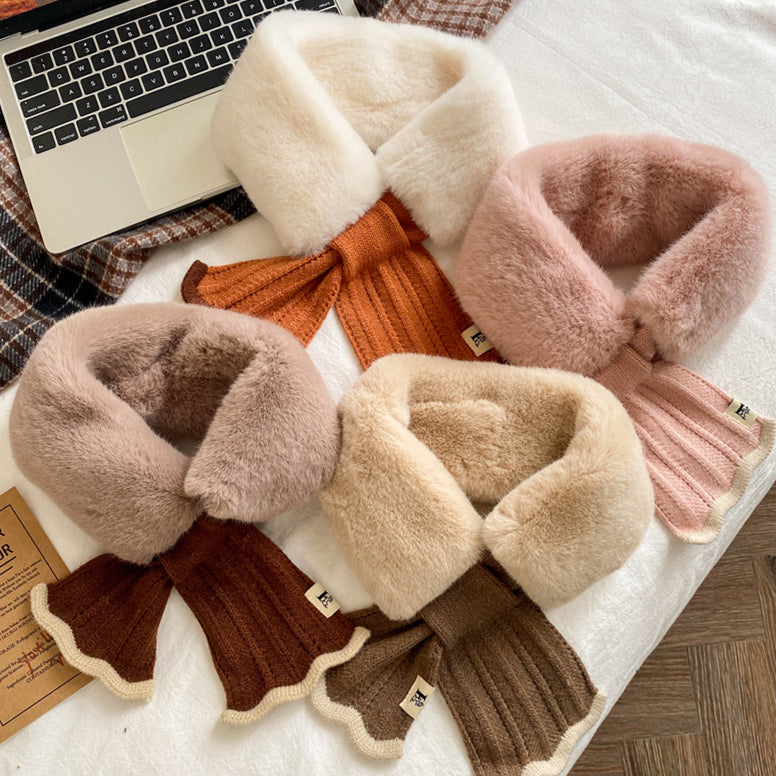 【小物】ファーニットスカーフG23691