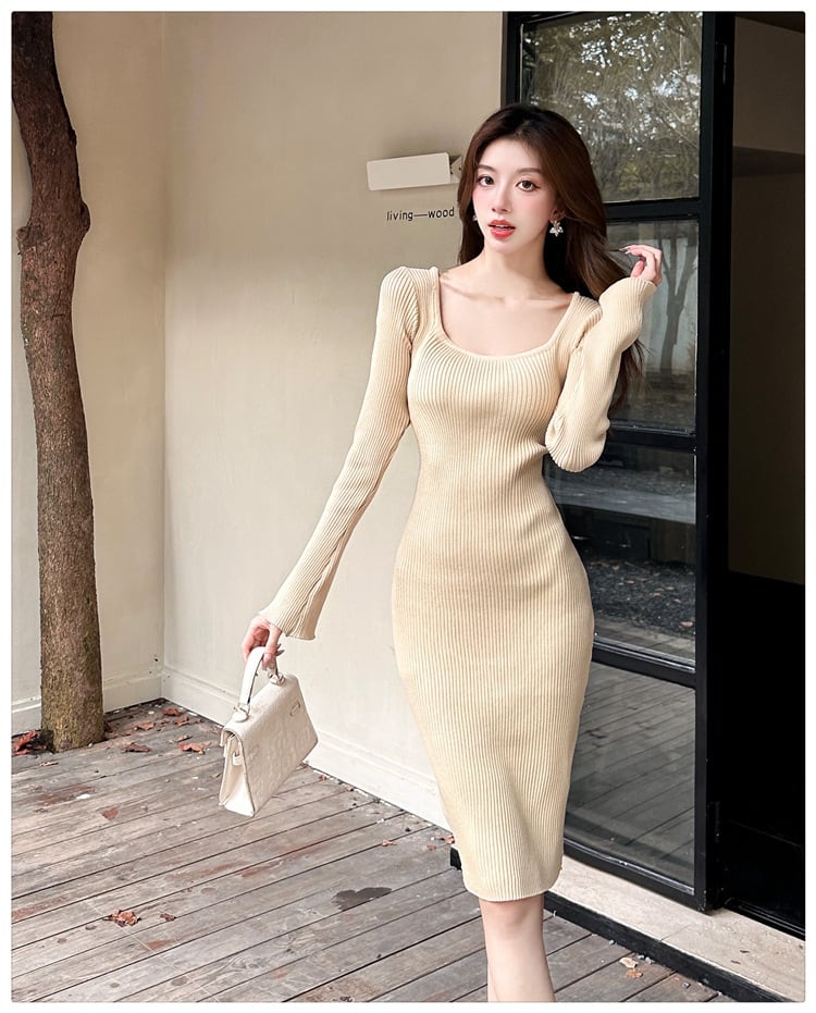 【dress】ニットワンピース　M25753