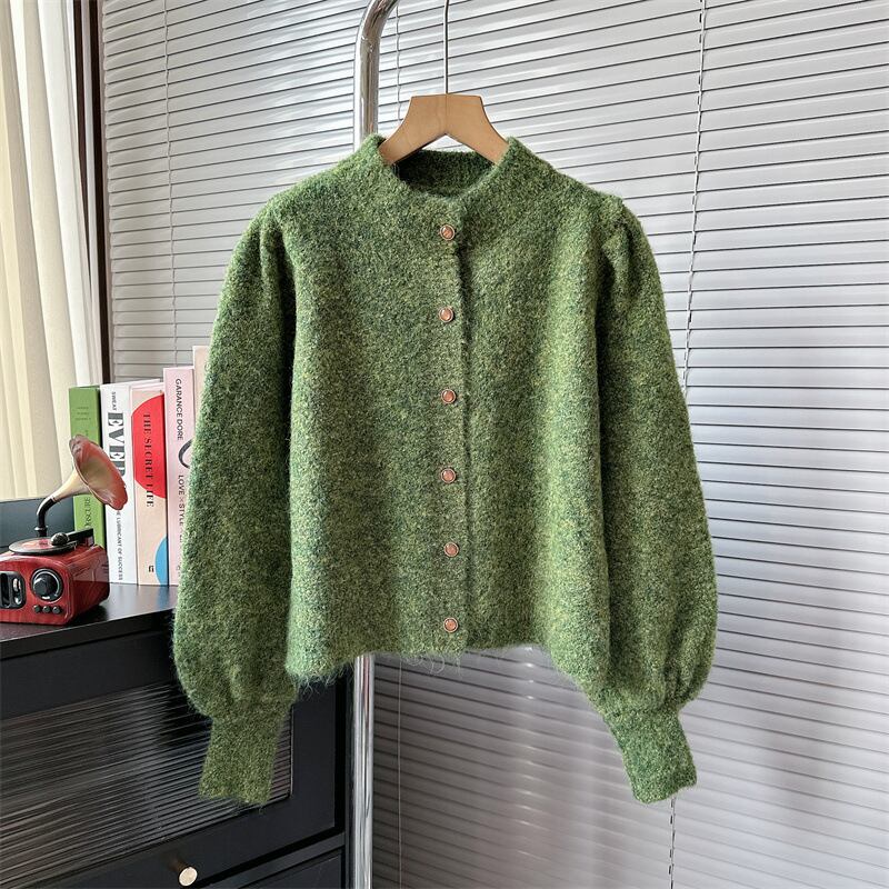 【tops】クルーネックニットセーター　M18955