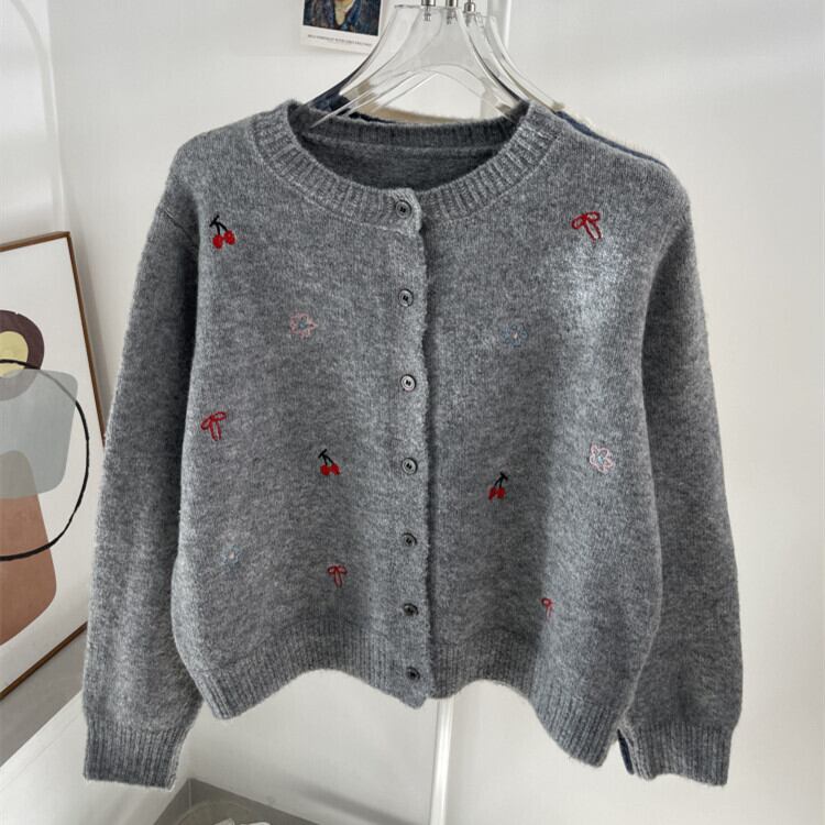 【outer】ニットカーデ　M27508