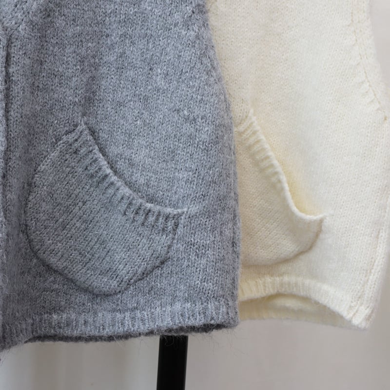 【tops】ニットベスト　M25435